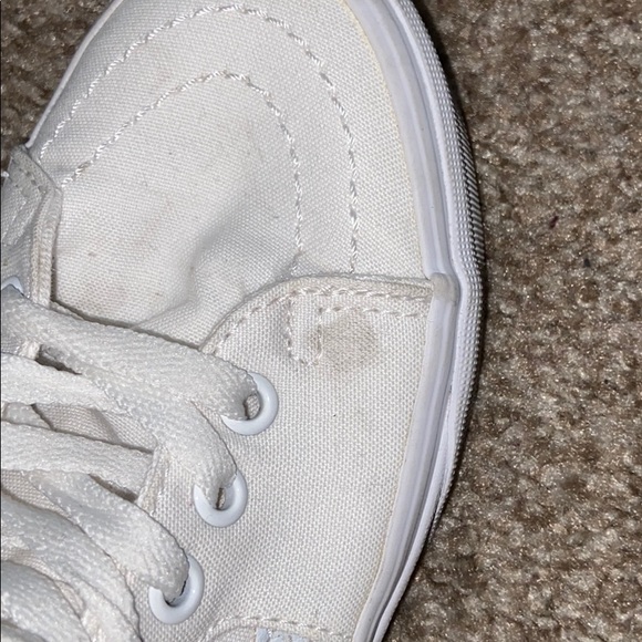 Vans white Sk8-Hi - Picture 6 of 6